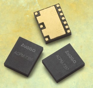 Avago推出两款双频带功率放大器模块产品