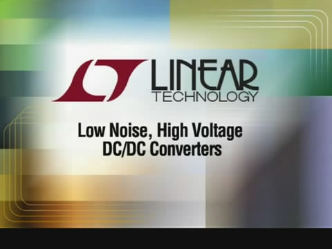 低噪声、高电压 DC/DC 转换器