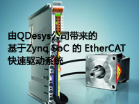 由QDesys公司带来的基于Zynq SoC 的 EtherCAT快速驱动系统