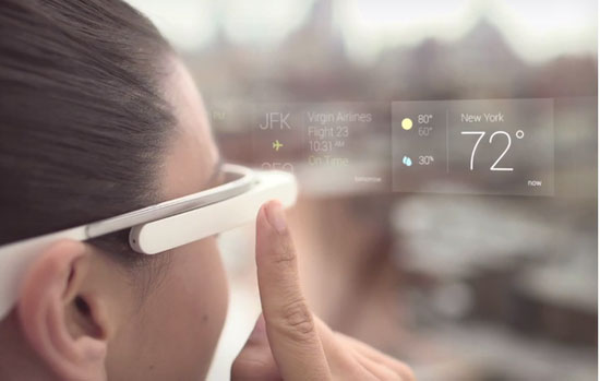 专利曝光新款谷歌眼镜内置微型投影仪