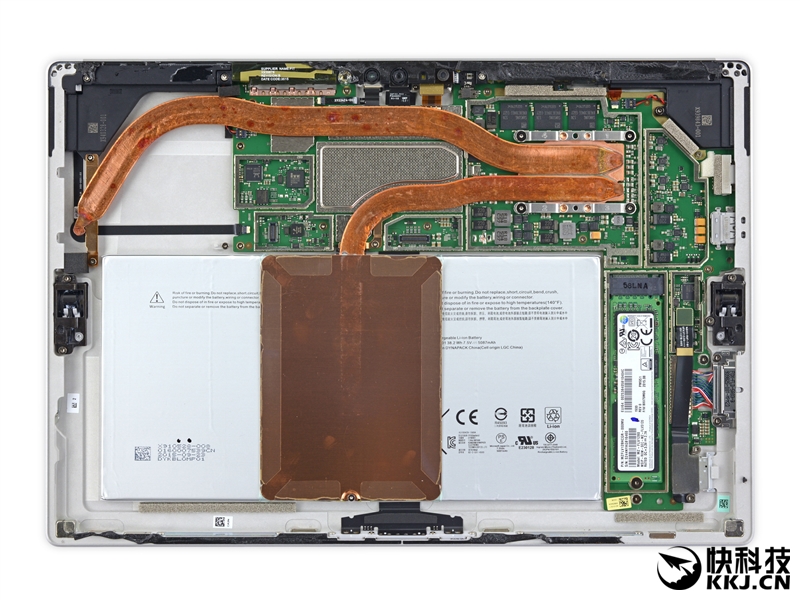 Surface Pro 4完全拆解：坏了就真死了