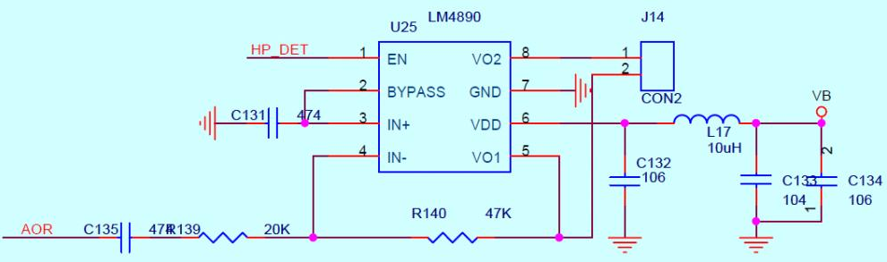 LM4890功放电路的分析