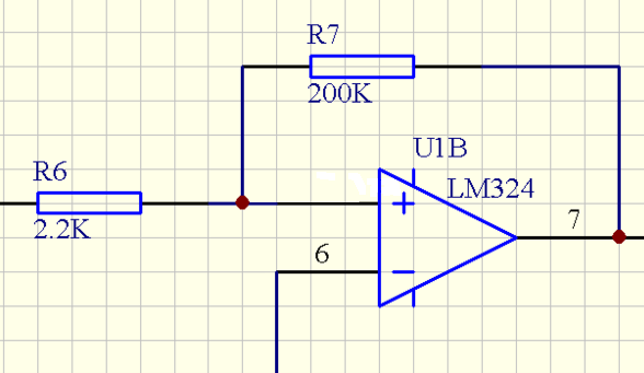 电压跟随器电路图与比例放大器电路图区别