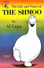 Shmoo是Al Capp在Li’l Abner 连环漫画中创造的虚构人物，而shmoo图很像shmoo这个卡通人物