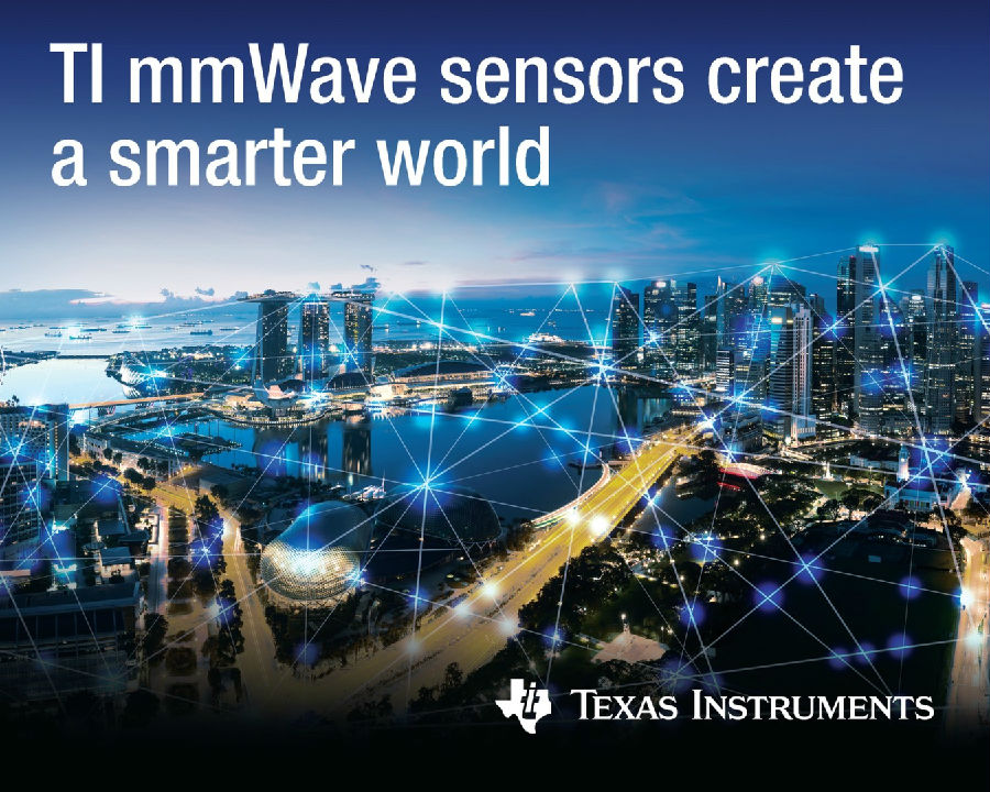 从汽车到工厂，TI毫米波传感器致力于创造更智能的世界