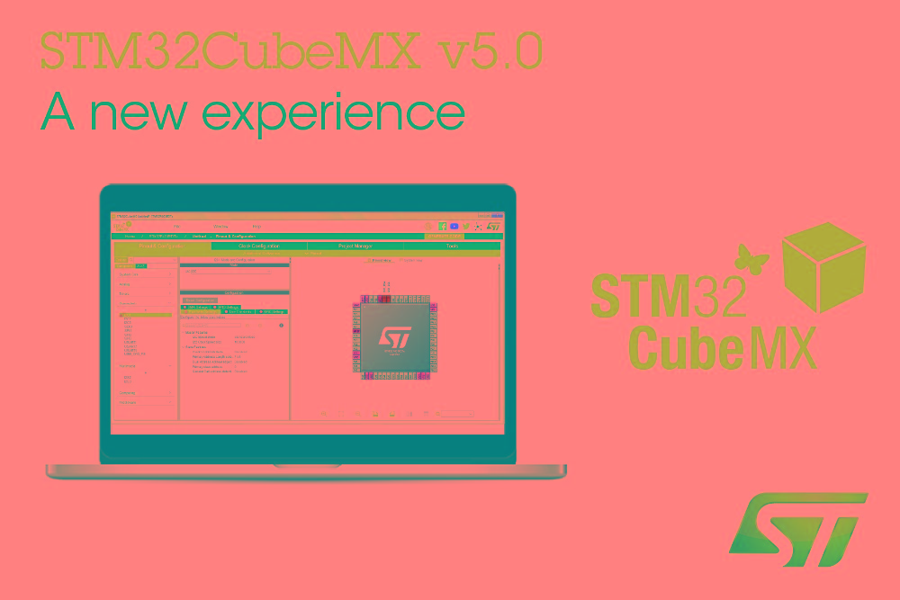 意法半导体STM32CubeMX MCU引入多面板GUI 更新配置软件以改善开发者体验