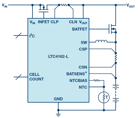 适用于任何化学物的简单电池充电器IC