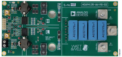 将ADuM4135栅极驱动器与Microsemi APTGT75A120T1G 1200 V IGBT模块配合使用