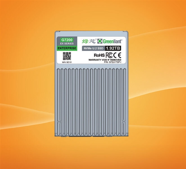 绿芯发布U.2超耐久工业级SLC SSD：5年每天30次全盘擦写