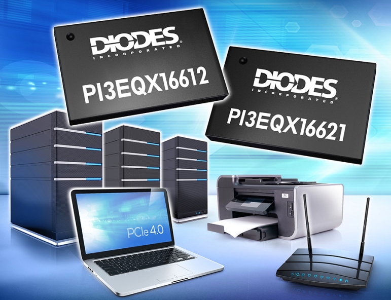Diodes推出PCIe 4.0 Mux/DeMux ReDriver 解决高速串行总线信号传送路由的挑战