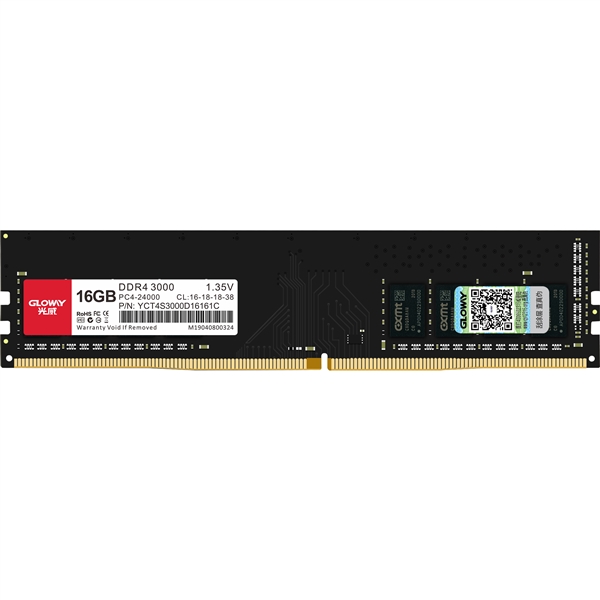 国产长鑫芯片！光威弈PRO 16GB DDR4-3000内存条上架