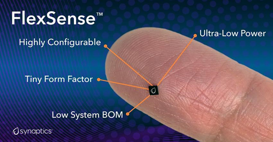 Synaptics推出FlexSense系列4合1感测融合处理器