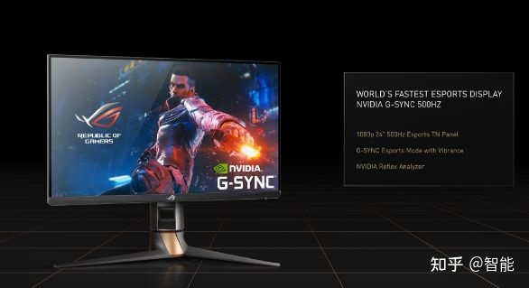 华硕 ROG Swift 500Hz 电竞显示器亮相 Computex 2022