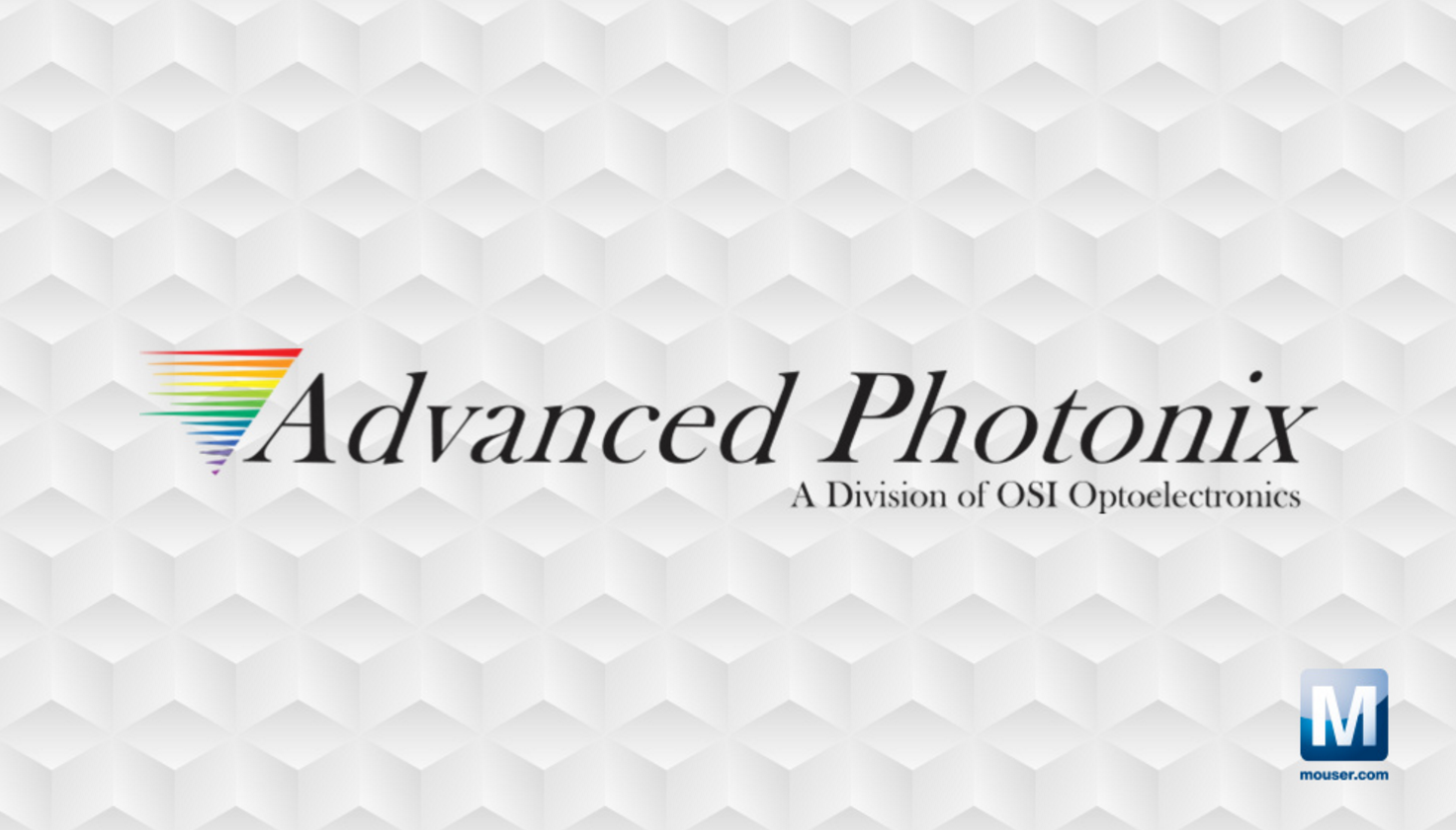 贸泽电子与Advanced Photonix签订全球分销协议