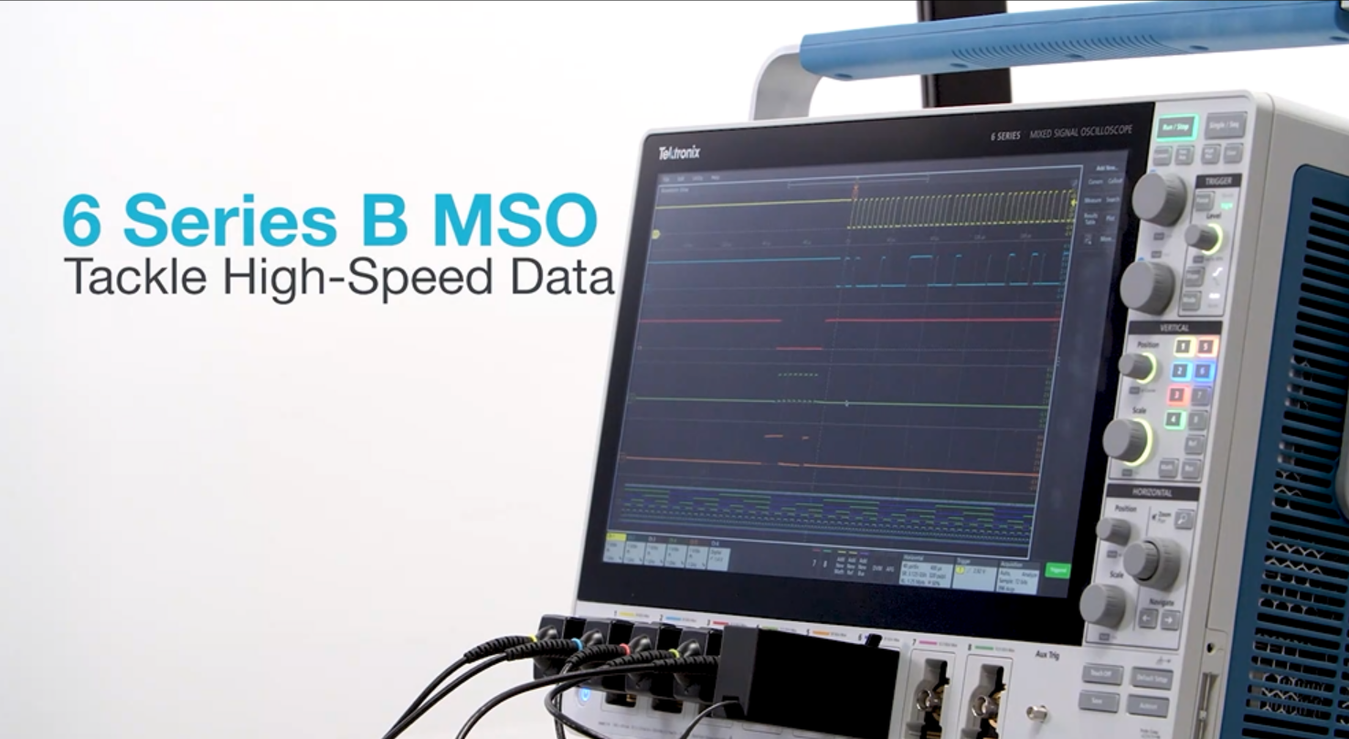 MSO6B查找和诊断抖动的演示