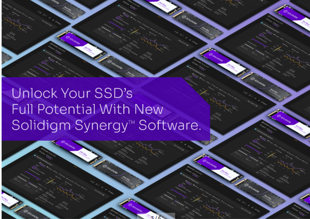 Solidigm推出全新Solidigm Synergy™ 2.0软件
