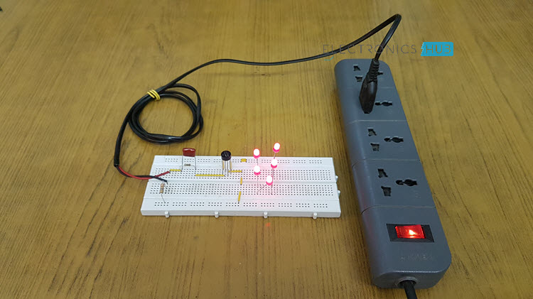 Mains Operated LED Light Circuit Image 1