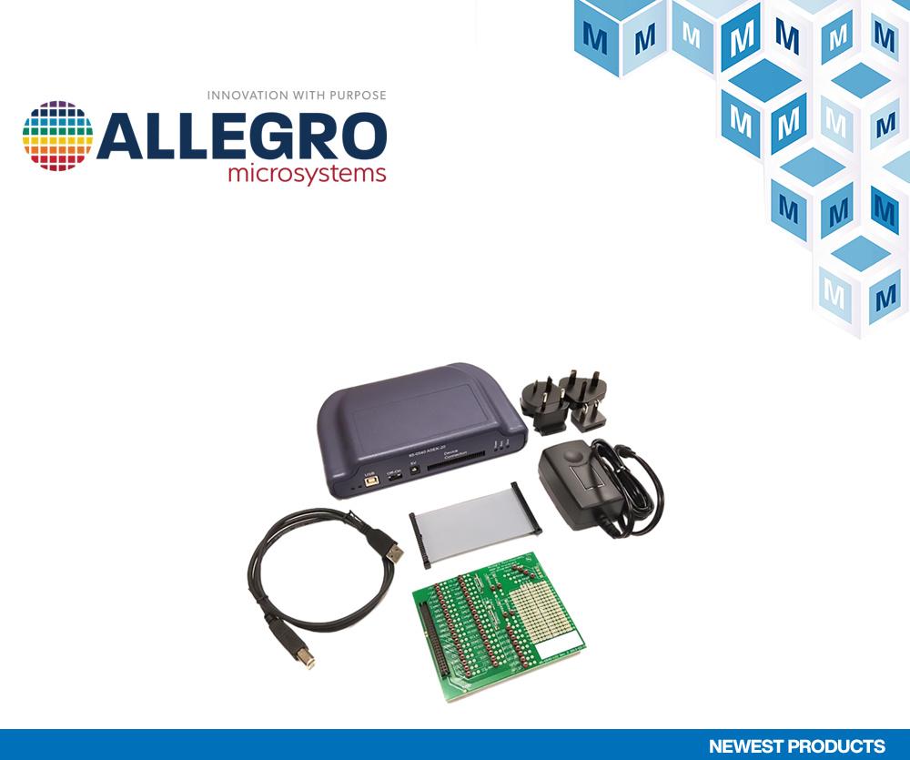 贸泽开售用于Allegro器件和传感器的Allegro MicroSystems ASEK-20传感器评估套件
