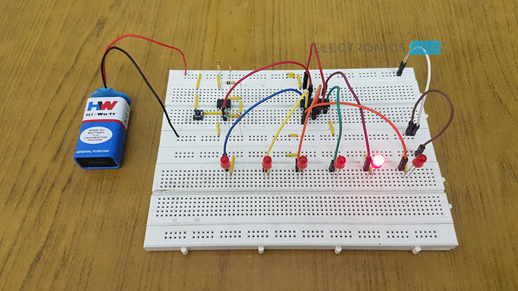 Unbiased Electronic Dice with Leds Image 2