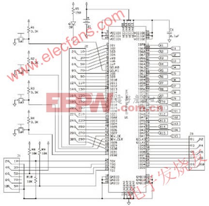 演示电路板原理图 www.elecfans.com