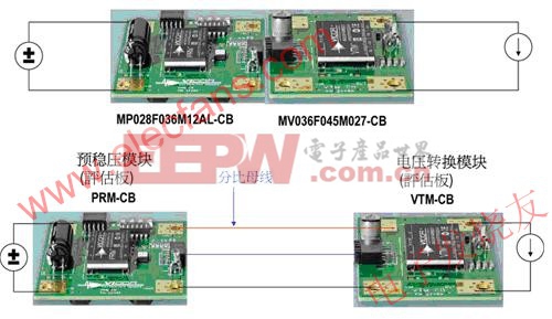 PRM及VTM组合起来的分比功率 www.elecfans.com