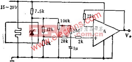 由SW399组成的标准电池替换器电路图  www.elecfans.com