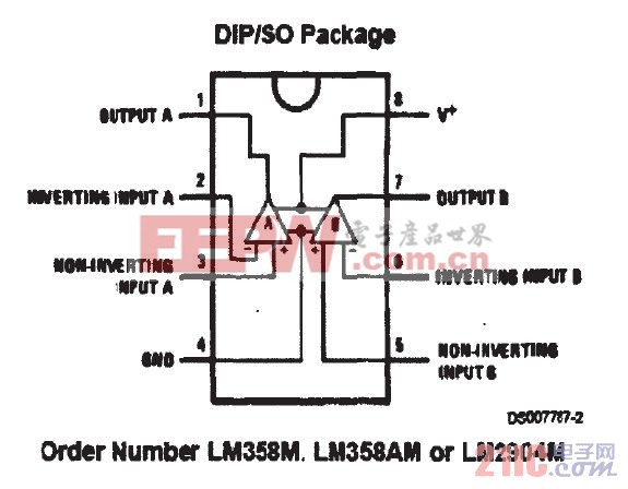 图2LM358内部原理图