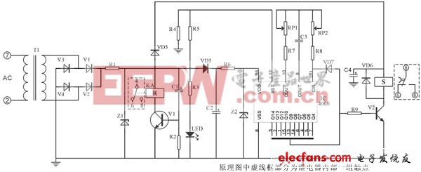 CD4060集成原理图