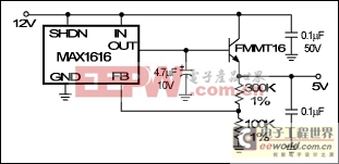 利用射极跟随器提升线性稳压器的输出电流,Emi