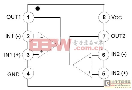 LM358引脚图及引脚功能