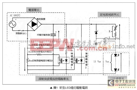 新型LED灯驱动电路