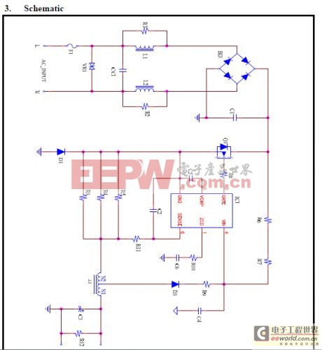 基于KP101 T8非隔离EMC低成本方案