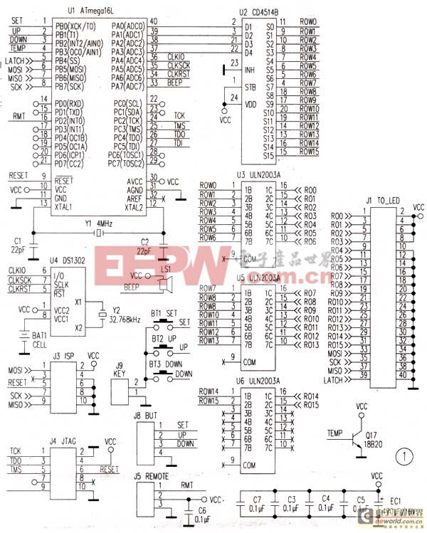 遥控 LED 点阵安全天数