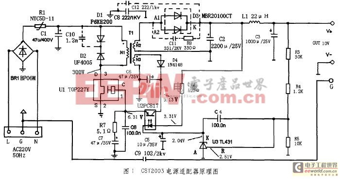 压力校验仪电源适配器