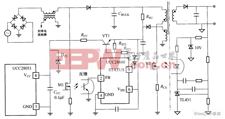 反激控制IC—UCC28600芯片简介及其工作原理