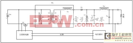 准谐振、零电流开关DC-DC转换器的结构与原理