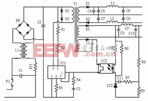 TOPSwitch_GX系列单端反激式开关电源设计