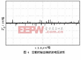 空载时输出端波形电压波形