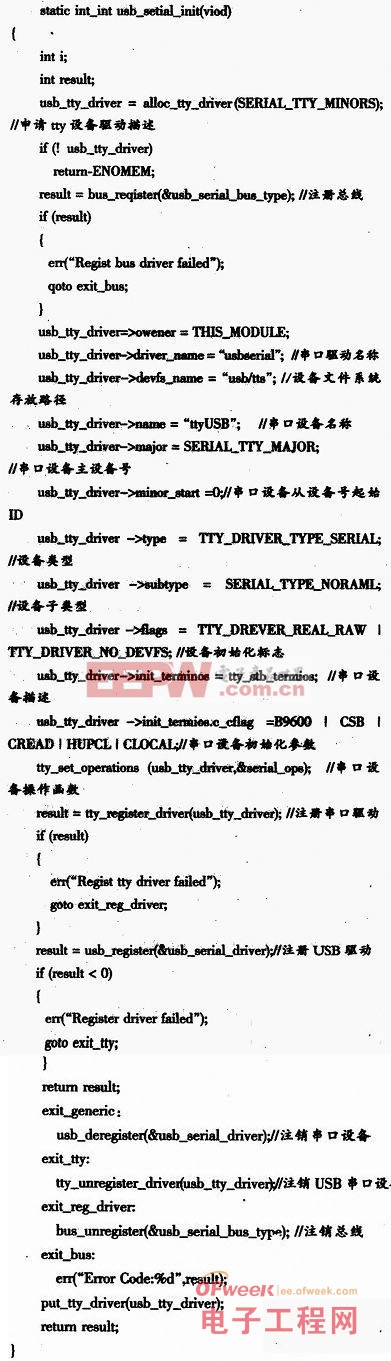 详解嵌入式Linux的USB驱动设计