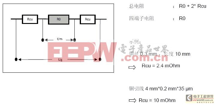 四端子连接技术