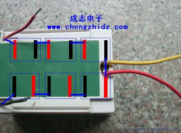 如何将12V蓄电池变成6V