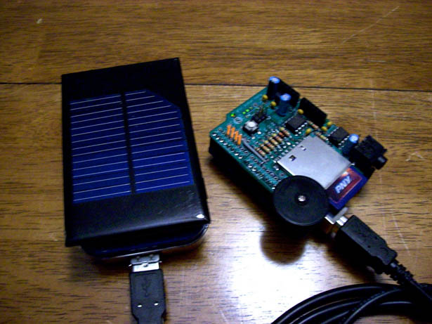 DIY iPhone iPod 太阳能手机充电器的制作