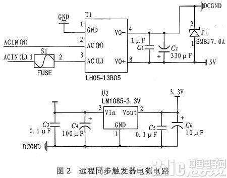 高速摄像机远程同步触发系统