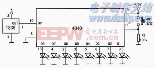 基于CD4040制作的红外接收器