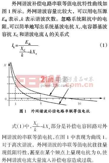 谐波情况下的无功补偿设计