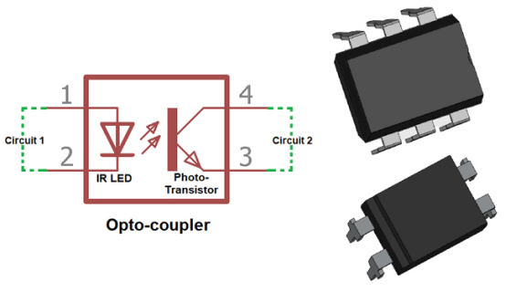 光耦合器：其类型和在DC/AC电路中的各种应用