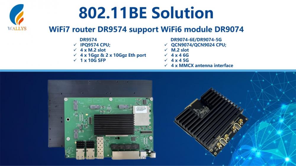 WiFi7|IPQ9574 QCN9074 Does the WiFi7 Platform DR95