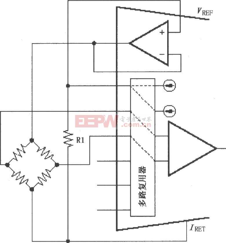 XTR108电压激励电桥电路图