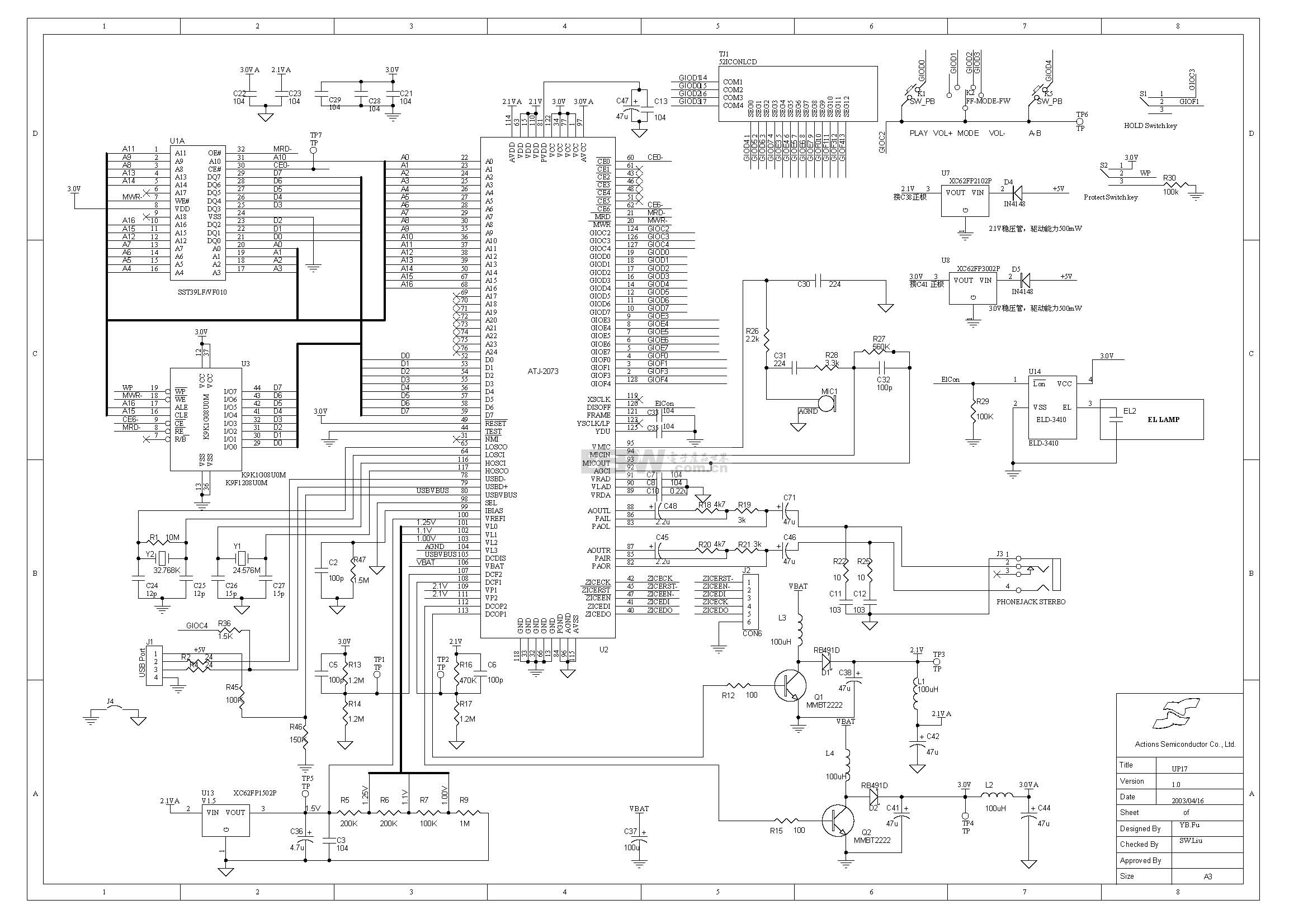 MP3电路10－34