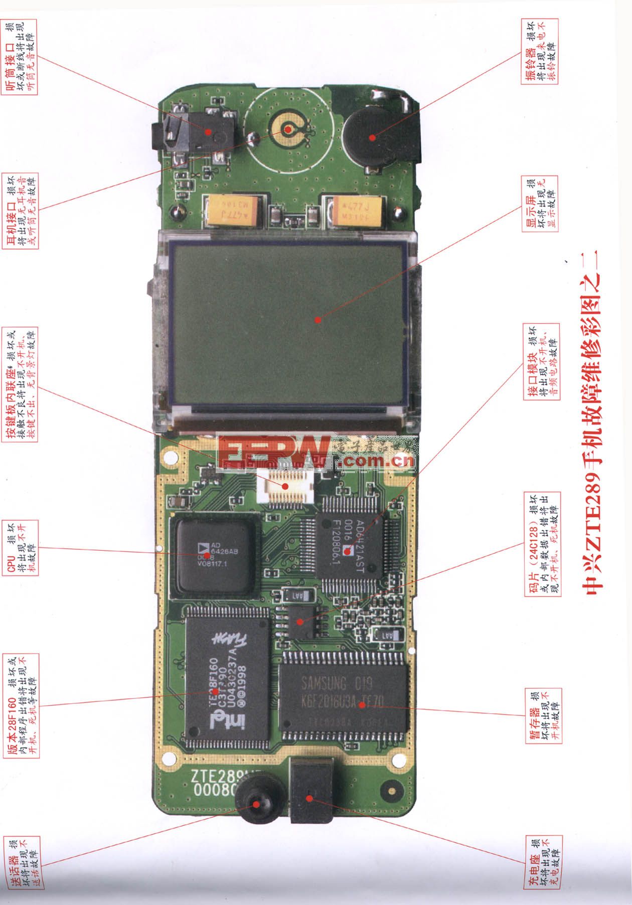 中兴ZTE289手机维修 图二